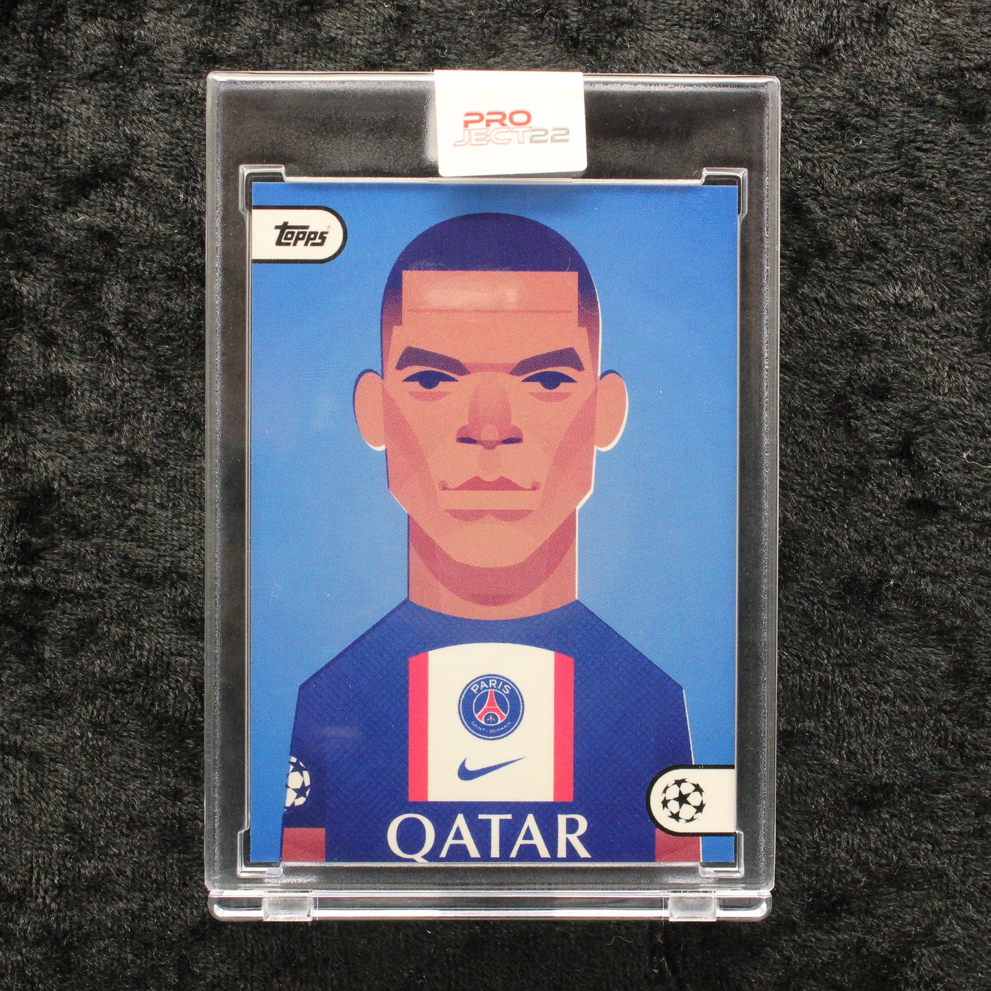 Topps Project 22 - Kylian Mbappé Paris Saint-Germain by Stanley Chow