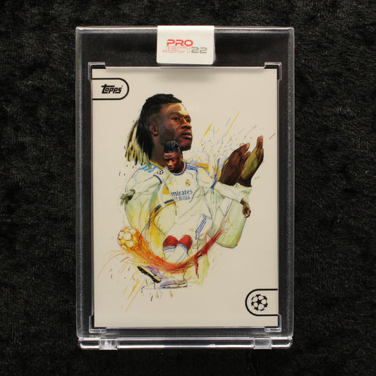 Topps Project 22 - Eduardo Camavinga Real Madrid C.F. by Rafal Rola