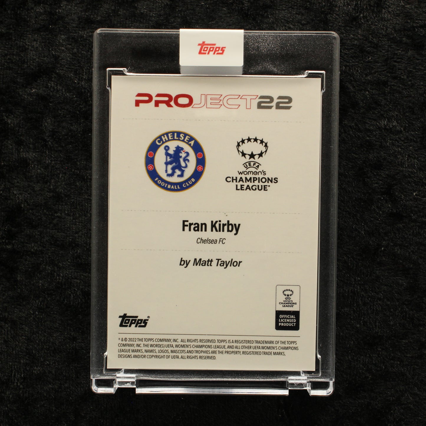 Topps Project 22 - Fran Kirby Chelsea FC by Matt Taylor