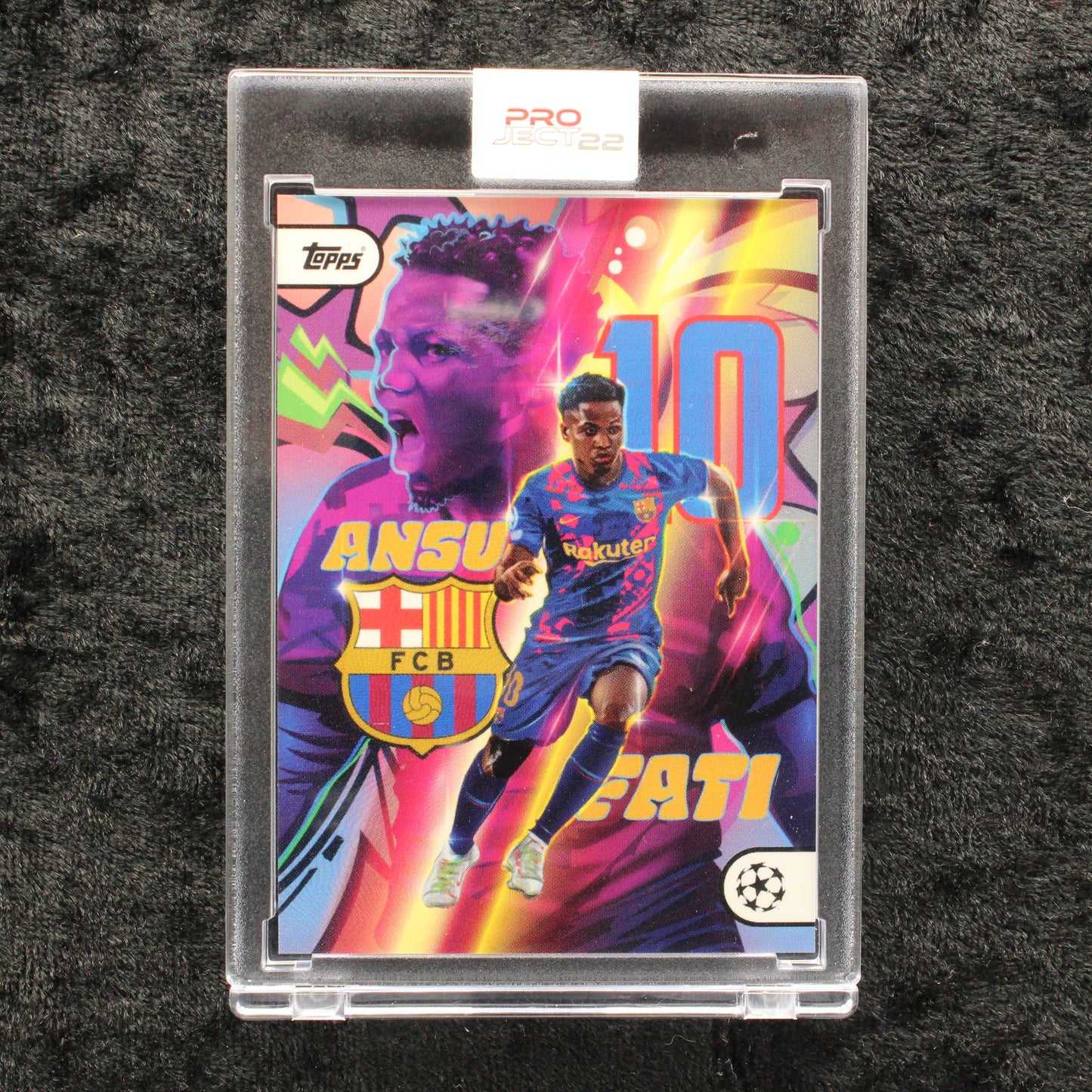 Topps Project 22 - Ansu Fati FC Barcelona by Orlando Arocena