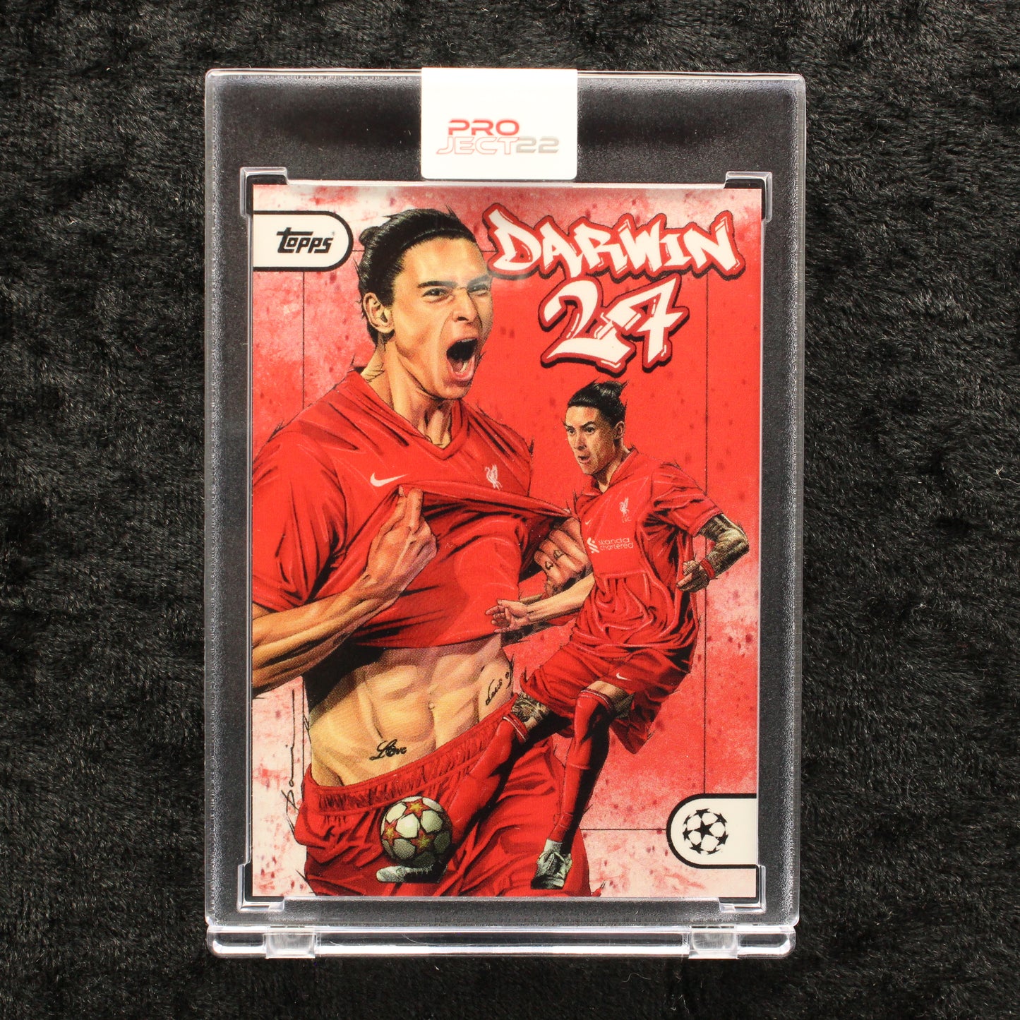 Topps Project 22 - Darwin Núnez Liverpool FC by Dai Tamura