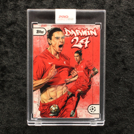 Topps Project 22 - Darwin Núnez Liverpool FC by Dai Tamura