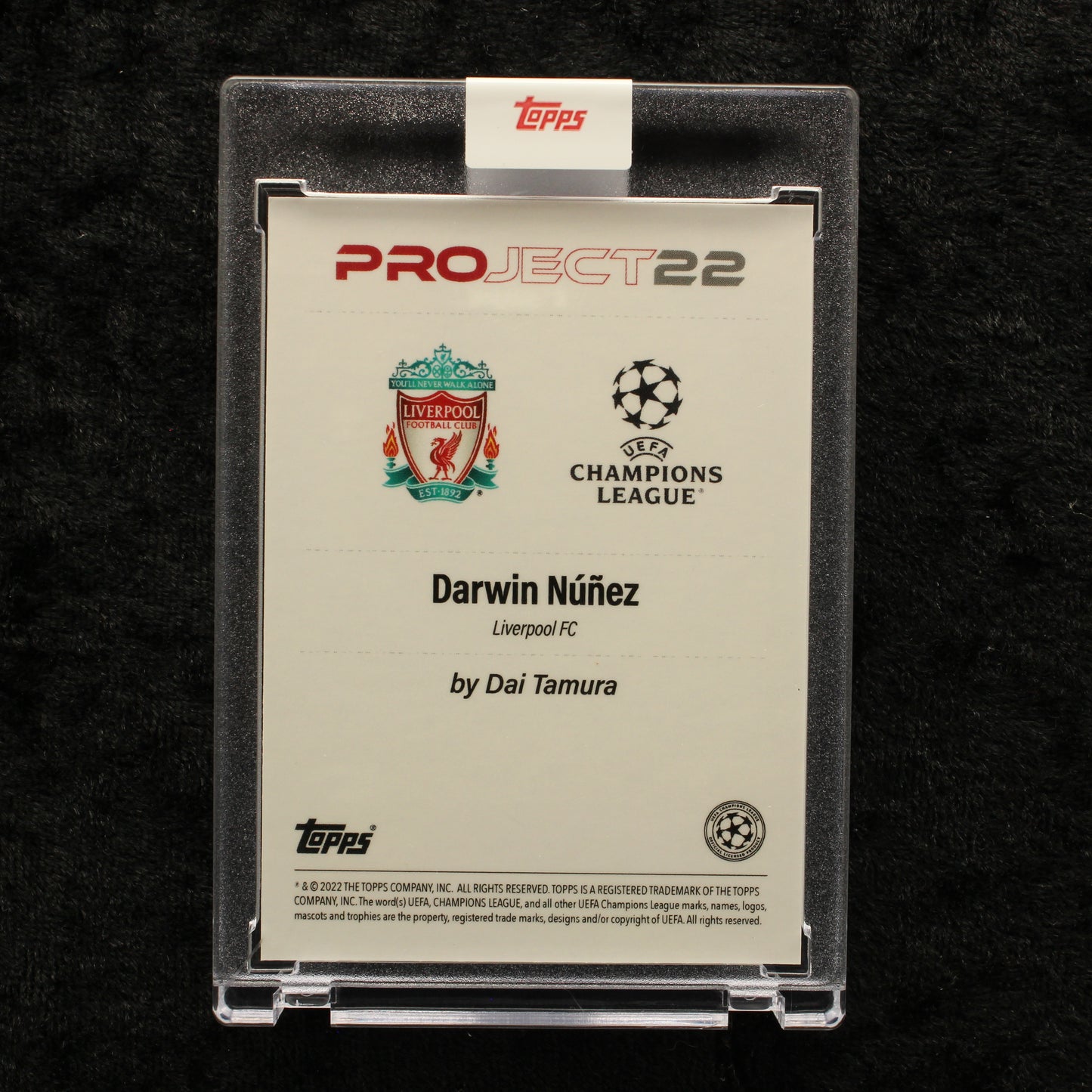 Topps Project 22 - Darwin Núnez Liverpool FC by Dai Tamura