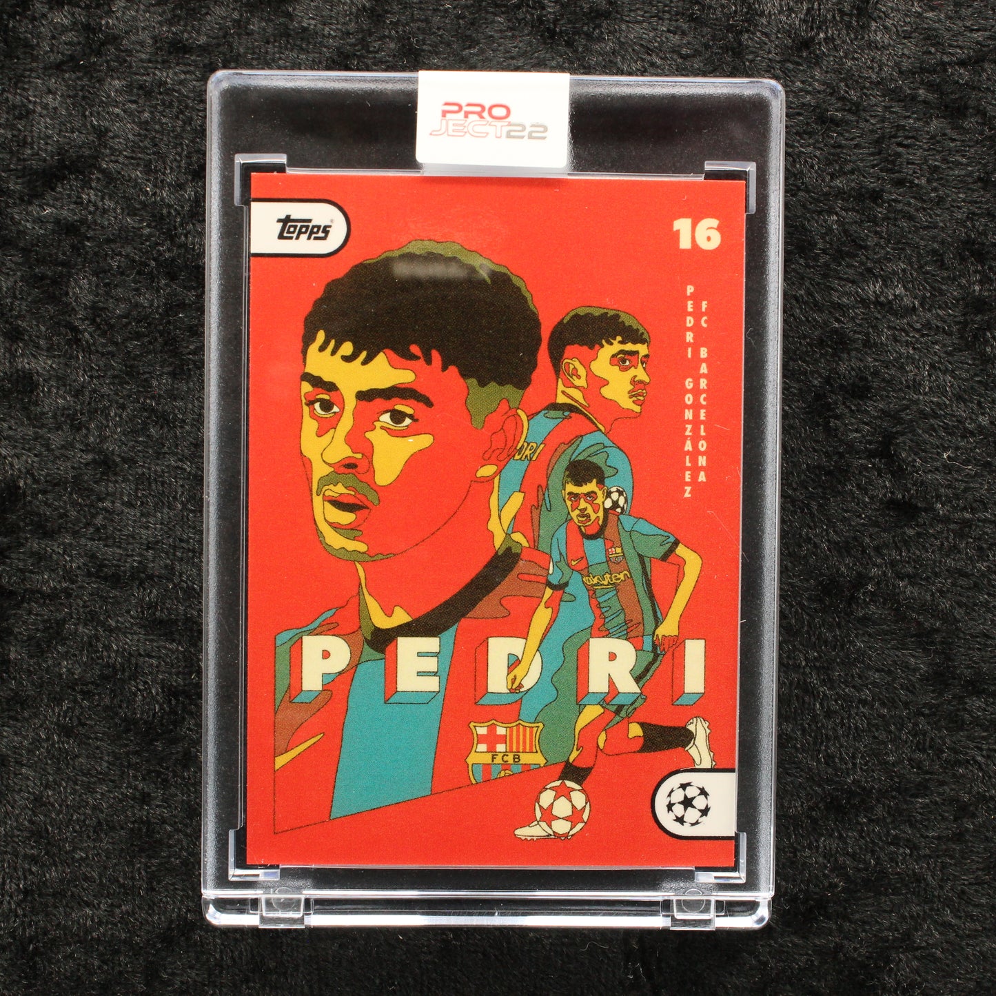 Topps Project 22 - Pedri FC Barcelona by Timba Smits