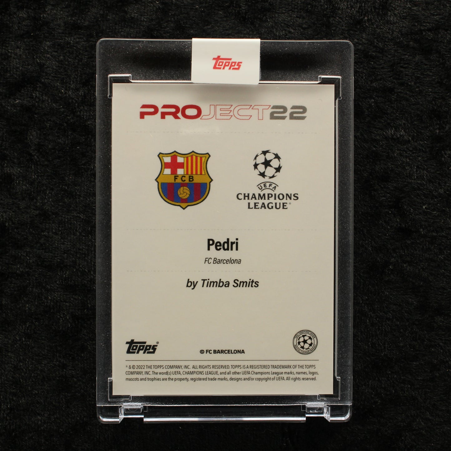 Topps Project 22 - Pedri FC Barcelona by Timba Smits