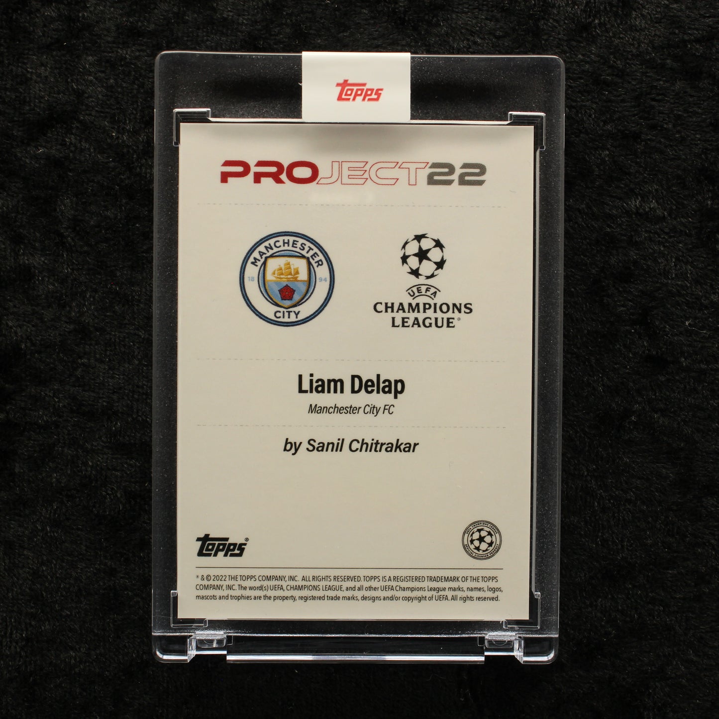 Topps Project 22 - Liam Delap Manchester City FC by Sanil Chitrakar