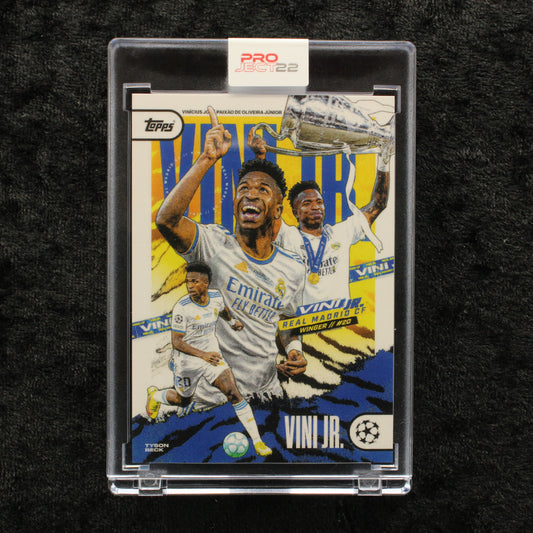 Topps Project 22 - Vini Jr Real Madrid C.F. by Tyson Beck