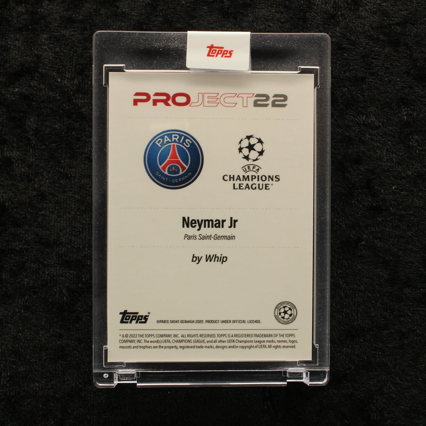 Topps Project 22 - Neymar Jr. Paris Saint-Germain by Whip