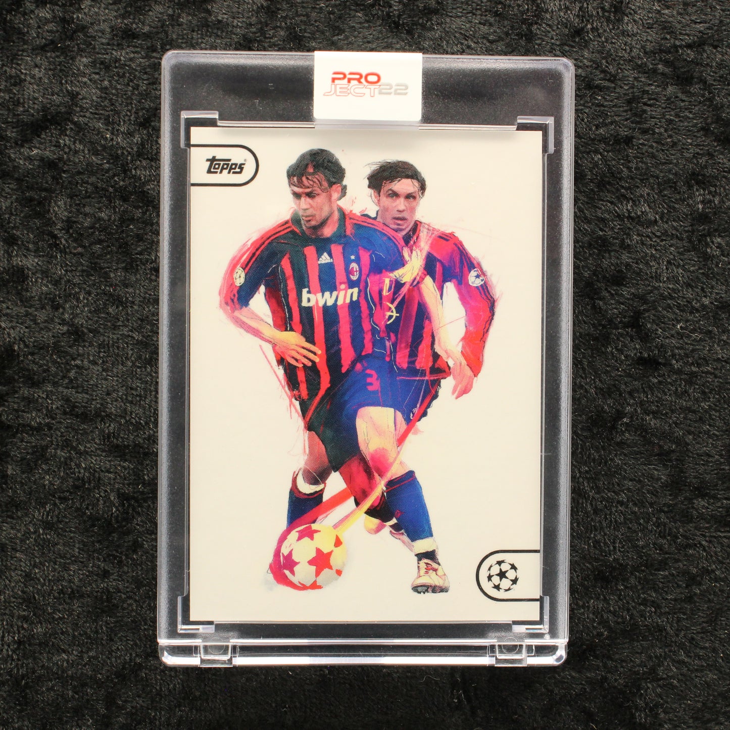 Topps Project 22 - Paolo Maldini AC Milan by Rafal Rola