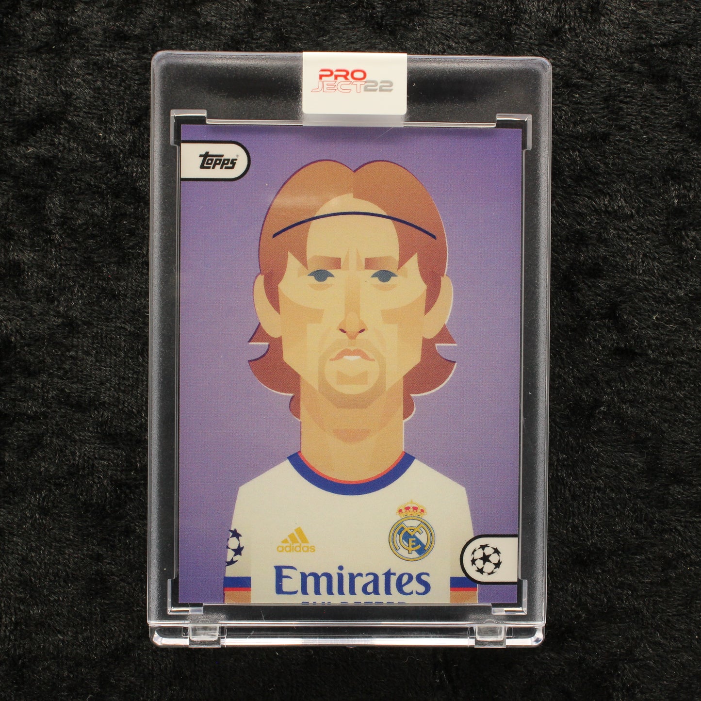 Topps Project 22 - Luka Modric Real Madrid C.F. by Stanley Chow