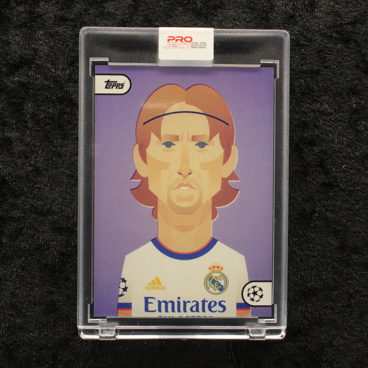 Topps Project 22 - Luka Modric Real Madrid C.F. by Stanley Chow