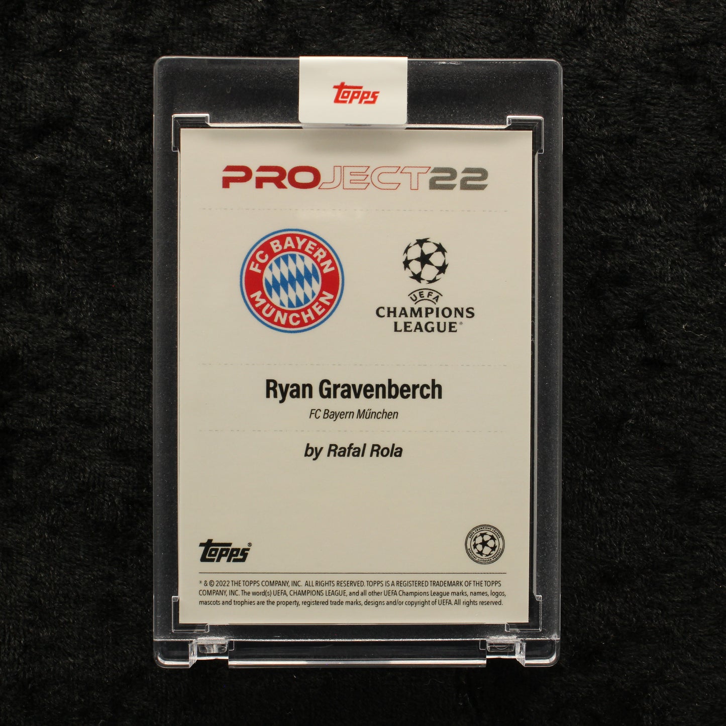 Topps Project 22 - Ryan Gravenberch FC Bayern München by Rafal Rola