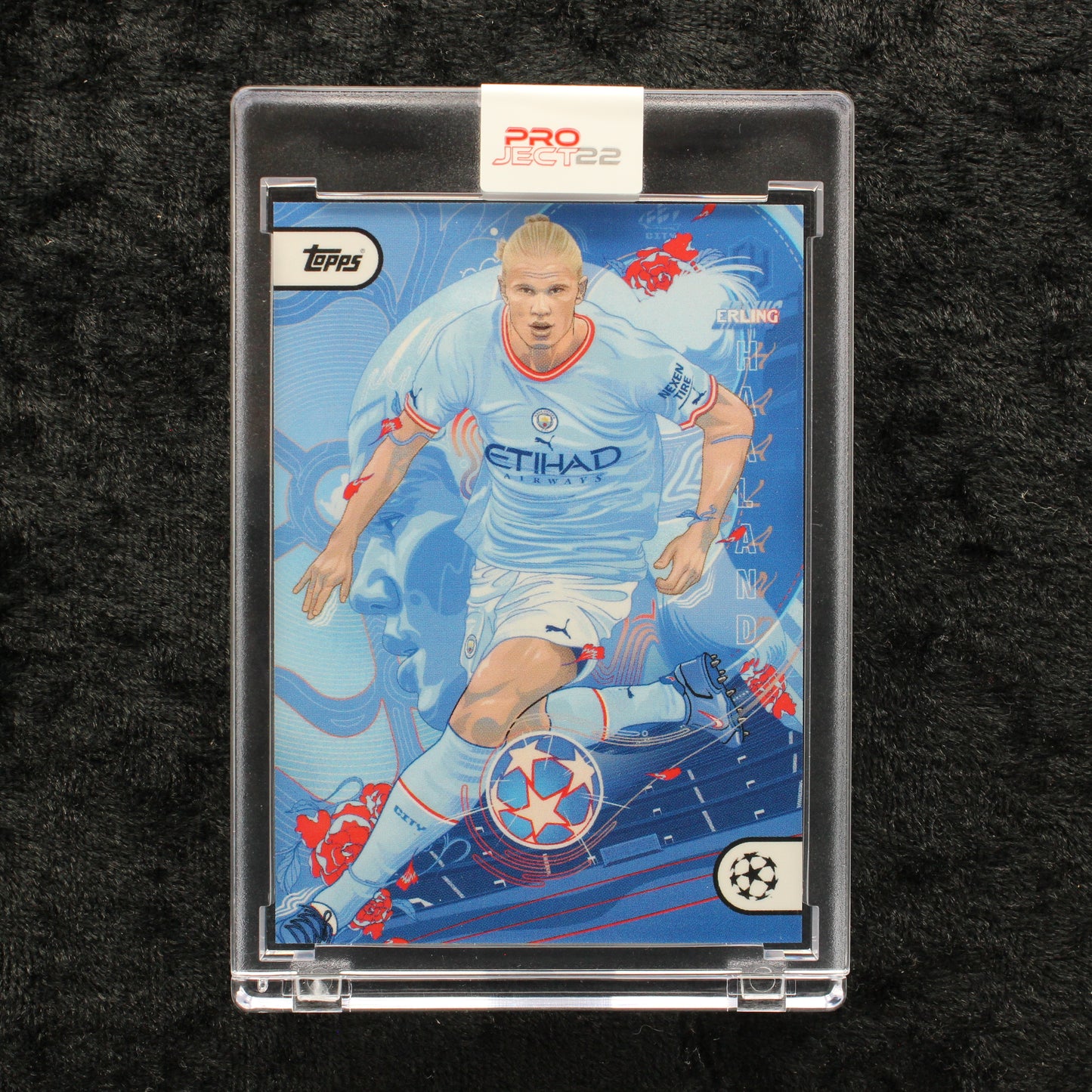 Topps Project 22 - Erling Haaland Manchester City FC by Vincent Aseo