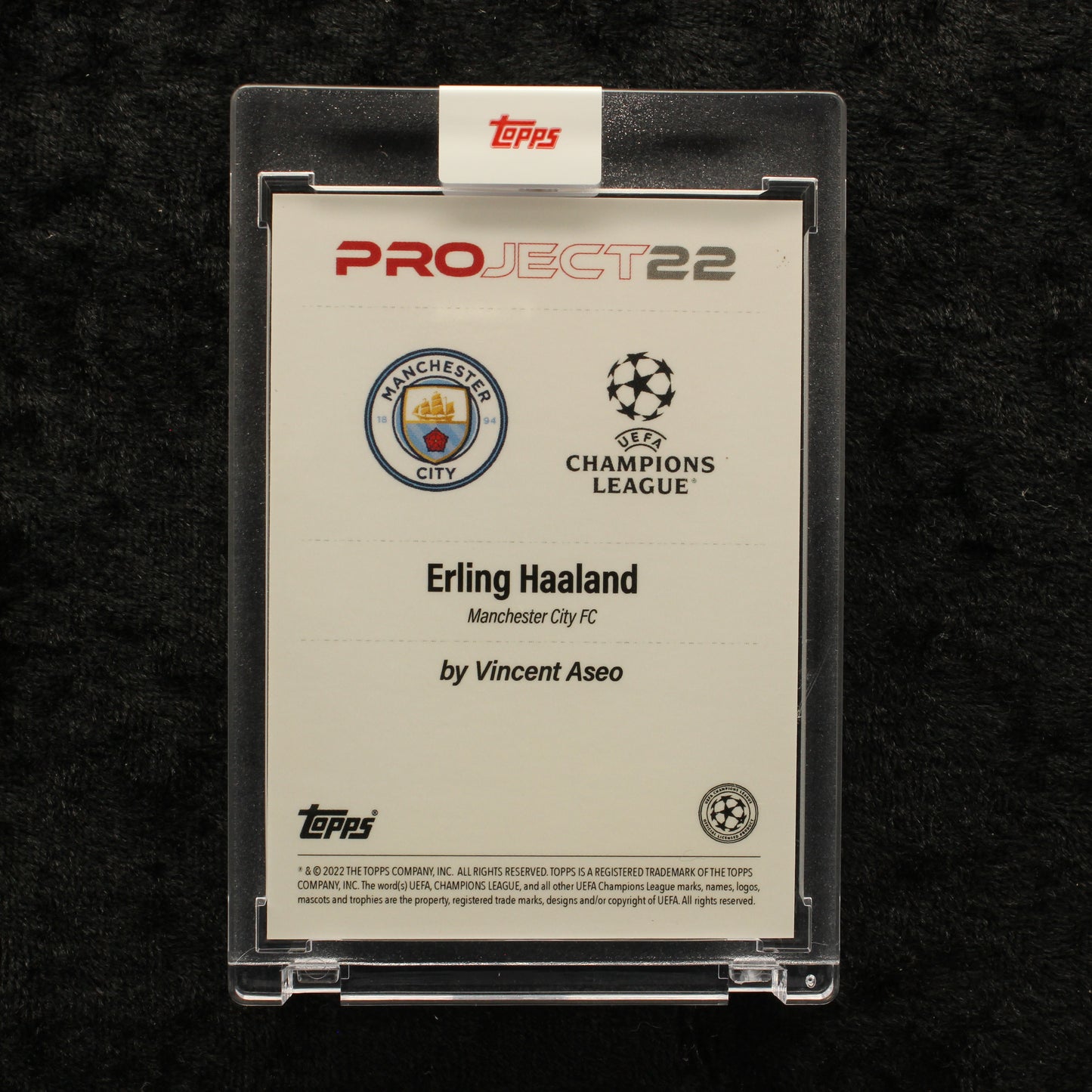 Topps Project 22 - Erling Haaland Manchester City FC by Vincent Aseo
