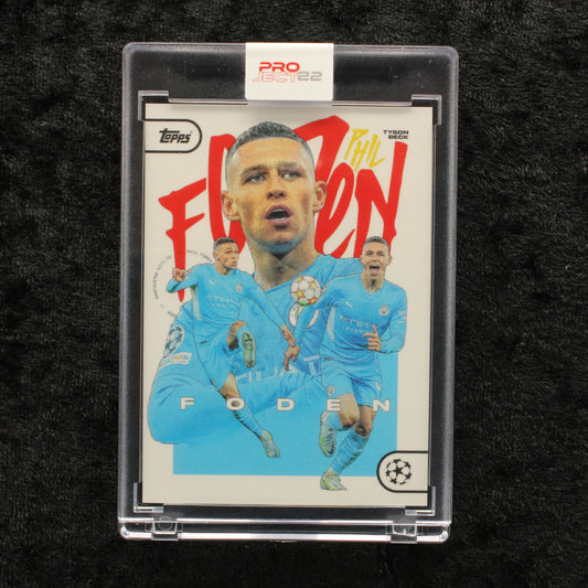 Topps Project 22 - Phil Foden Manchester City FC by Tyson Beck