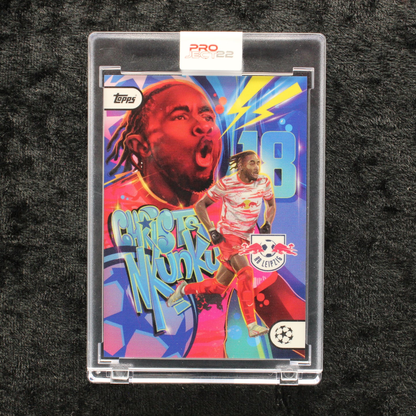 Topps Project 22 - Christopher Nkunku RB Leipzig by Orlando Arocena