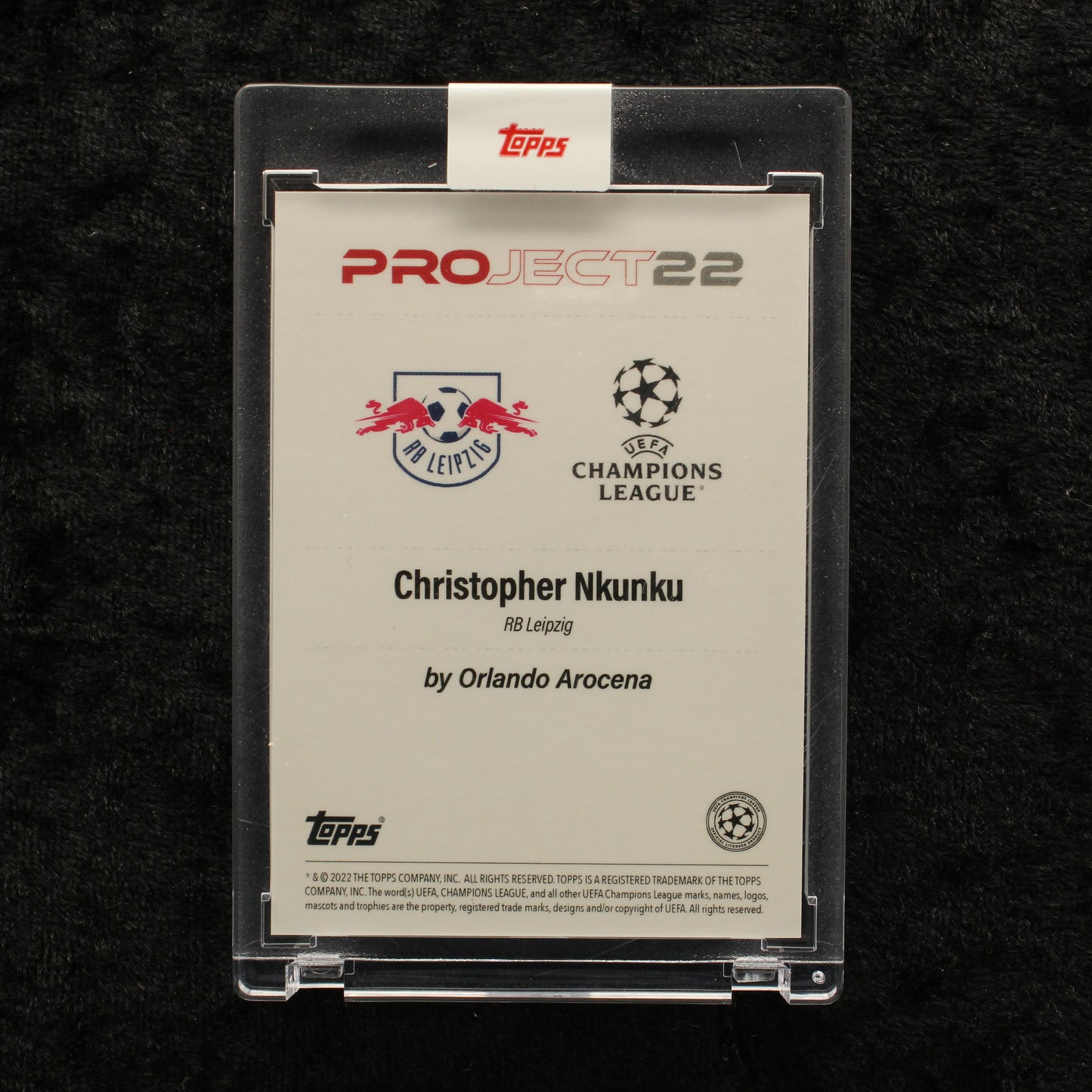 Topps Project 22 - Christopher Nkunku RB Leipzig by Orlando Arocena