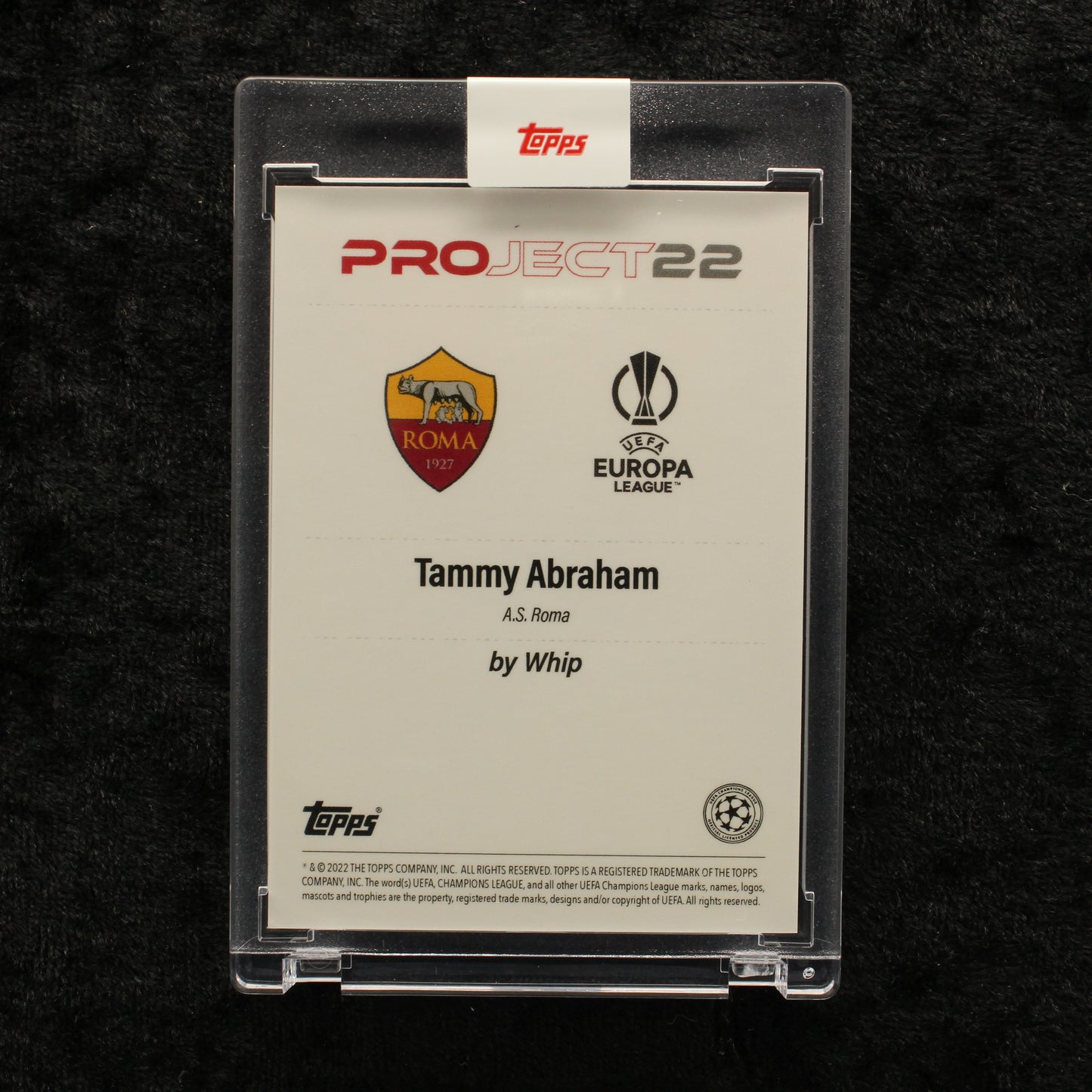 Topps Project 22 - Tammy Abraham A.S. Roma by Whip