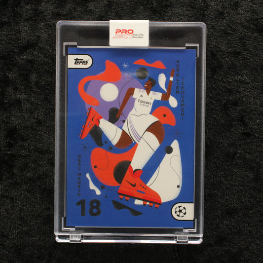 Topps Project 22 - Aurélien Tchouaméni Real Madrid C.F. by Neil Stevens