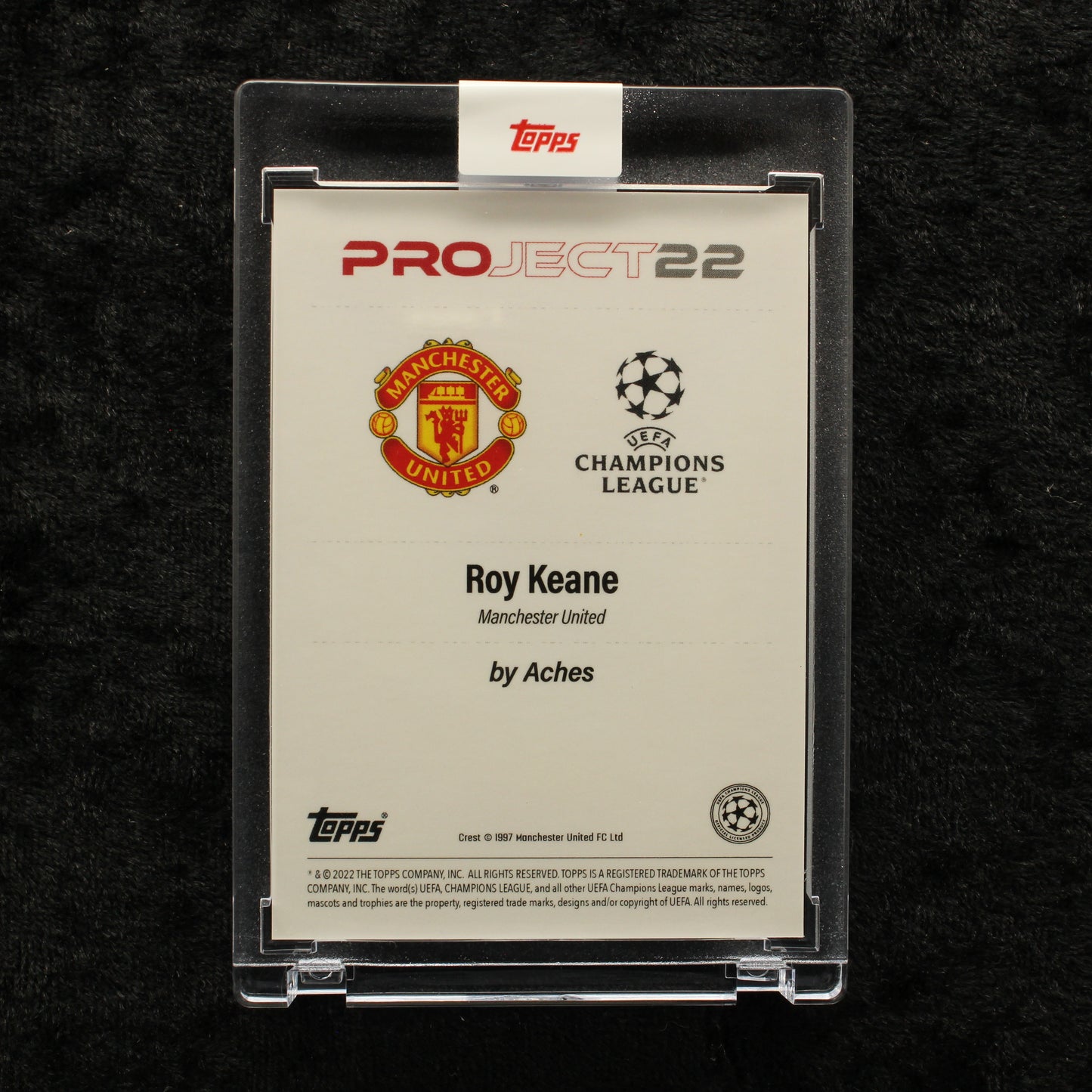 Topps Project 22 - Roy Keane Manchester United by Aches