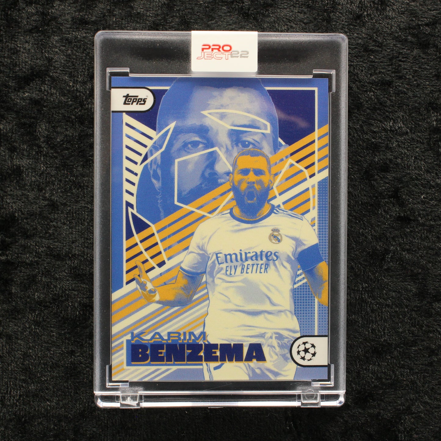 Topps Project 22 - Karim Benzema Real Madrid C.F. by Matt Taylor