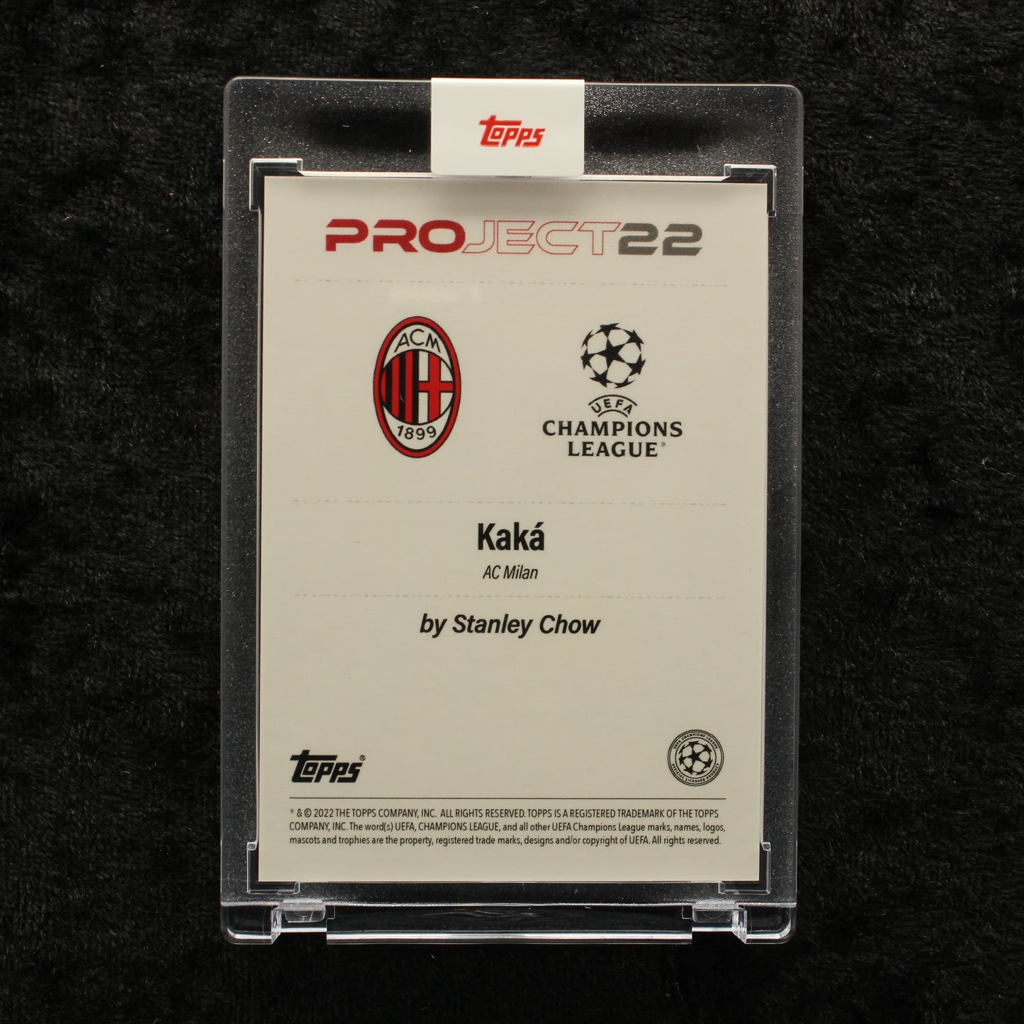 Topps Project 22 - Kaká AC Milan by Stanley Chow