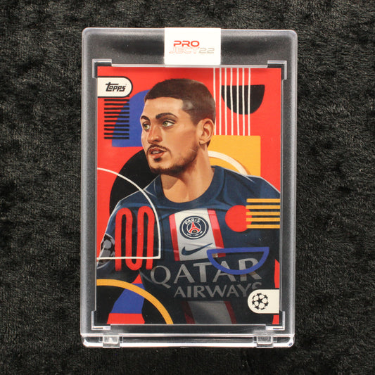 Topps Project 22 - Marco Verratti Paris Saint-Germain by Bo Feng Lin