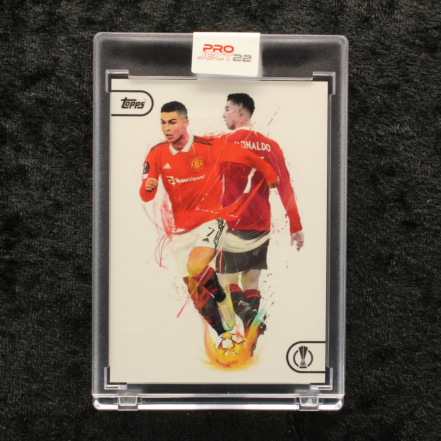 Topps Project 22 - Cristiano Ronaldo Manchester United by Rafal Rola