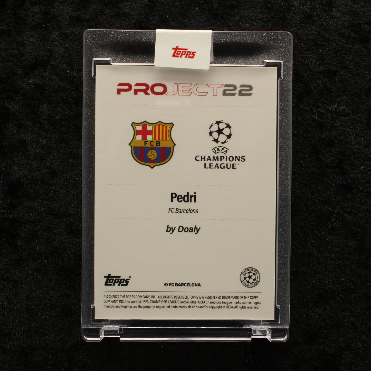 Topps Project 22 - Pedri FC Barcelona by Doaly
