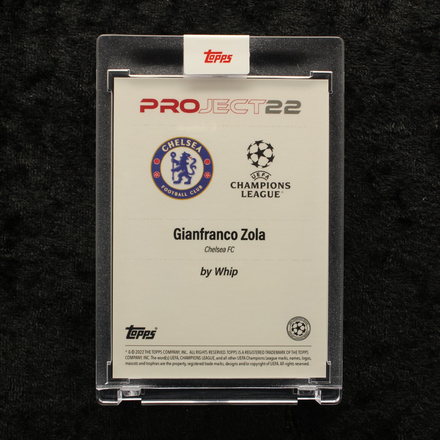 Topps Project 22 - Gianfranco Zola Chelsea FC by Whip