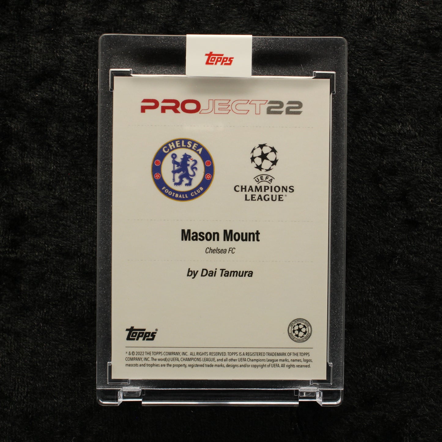 Topps Project 22 - Mason Mount Chelsea FC by Dai Tamura