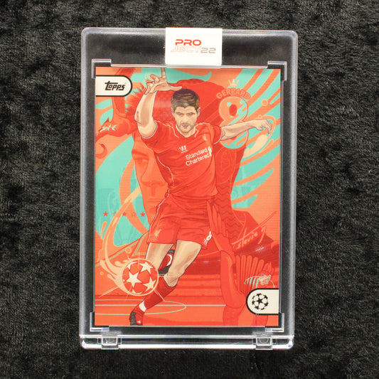 Topps Project 22 - Steven Gerrard Liverpool FC by Vincent Aseo