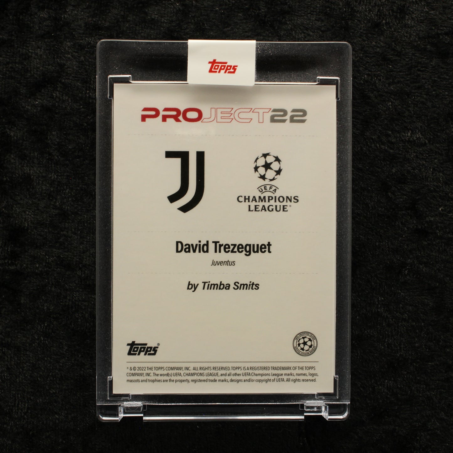 Topps Project 22 - David Trezeguet Juventus by Timba Smits