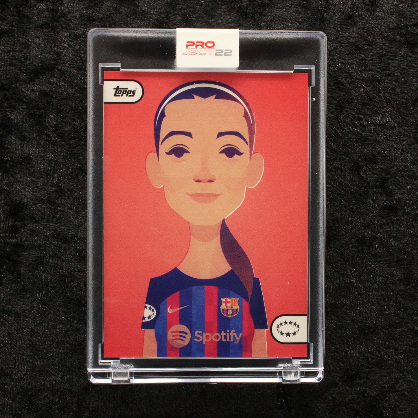 Topps Project 22 - Aitana Bonmati FC Barcelona by Stanley Chow