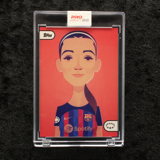 Topps Project 22 - Aitana Bonmati FC Barcelona by Stanley Chow