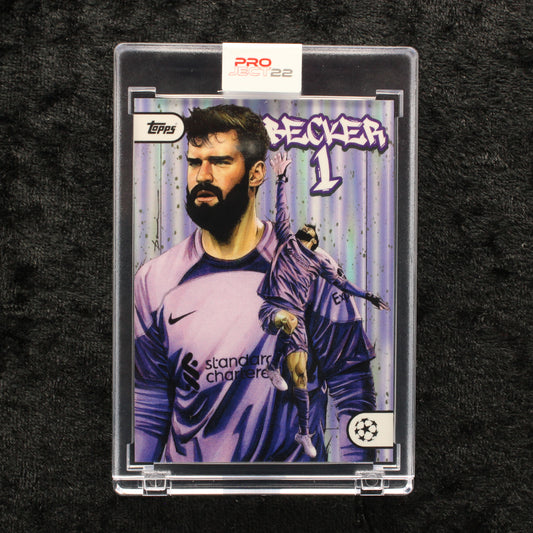 Topps Project 22 - Alisson Becker Liverpool FC by Dai Tamura
