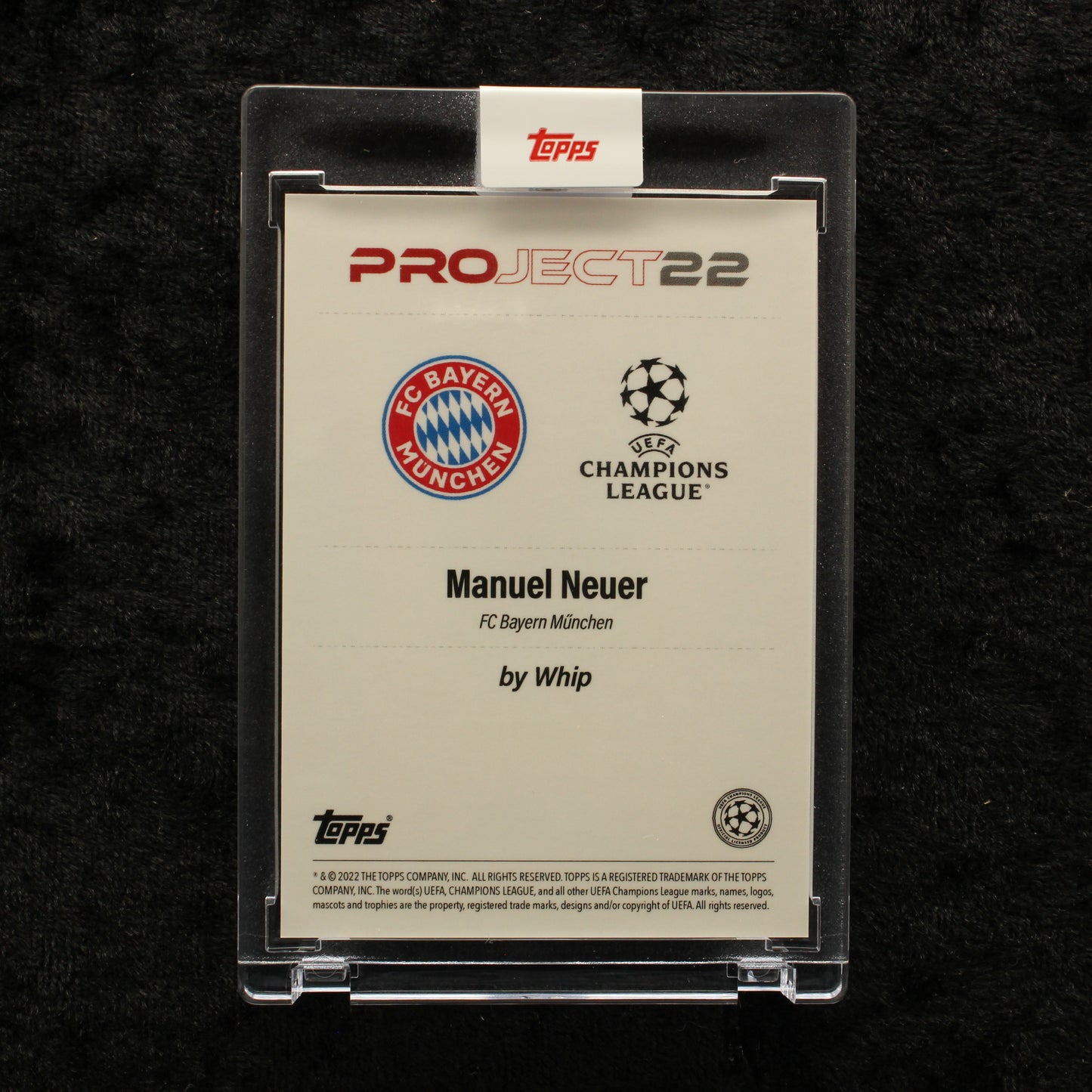 Topps Project 22 - Manuel Neuer FC Bayern München by Whip