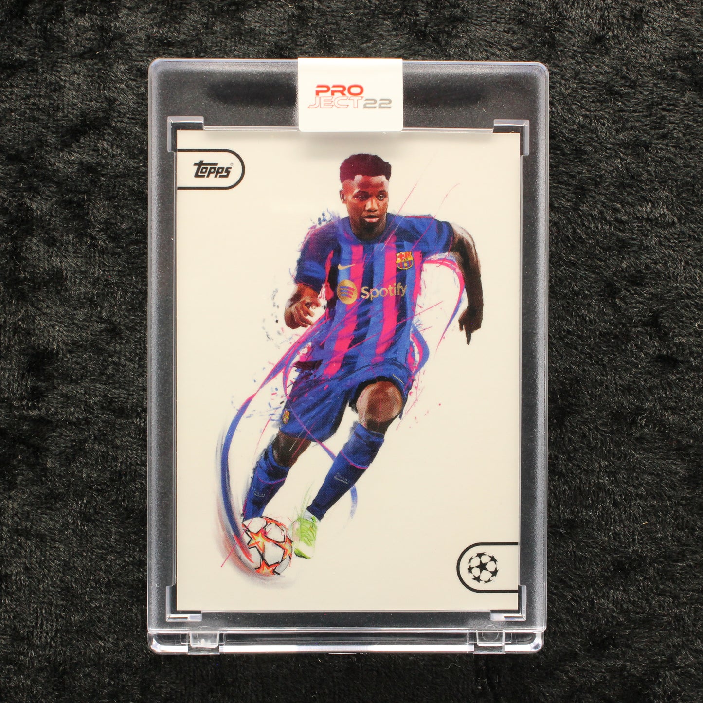 Topps Project 22 - Ansu Fati FC Barcelona by Rafal Rola