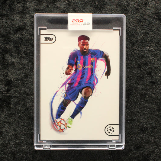 Topps Project 22 - Ansu Fati FC Barcelona by Rafal Rola