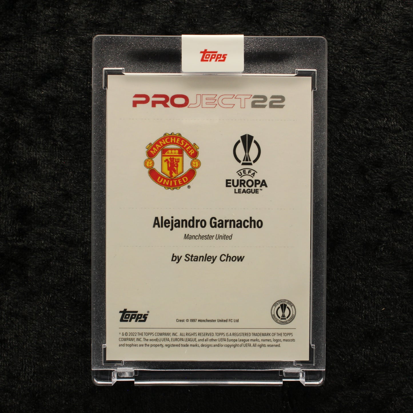 Topps Project 22 - Alejandro Garnacho Manchester United by Stanley Chow