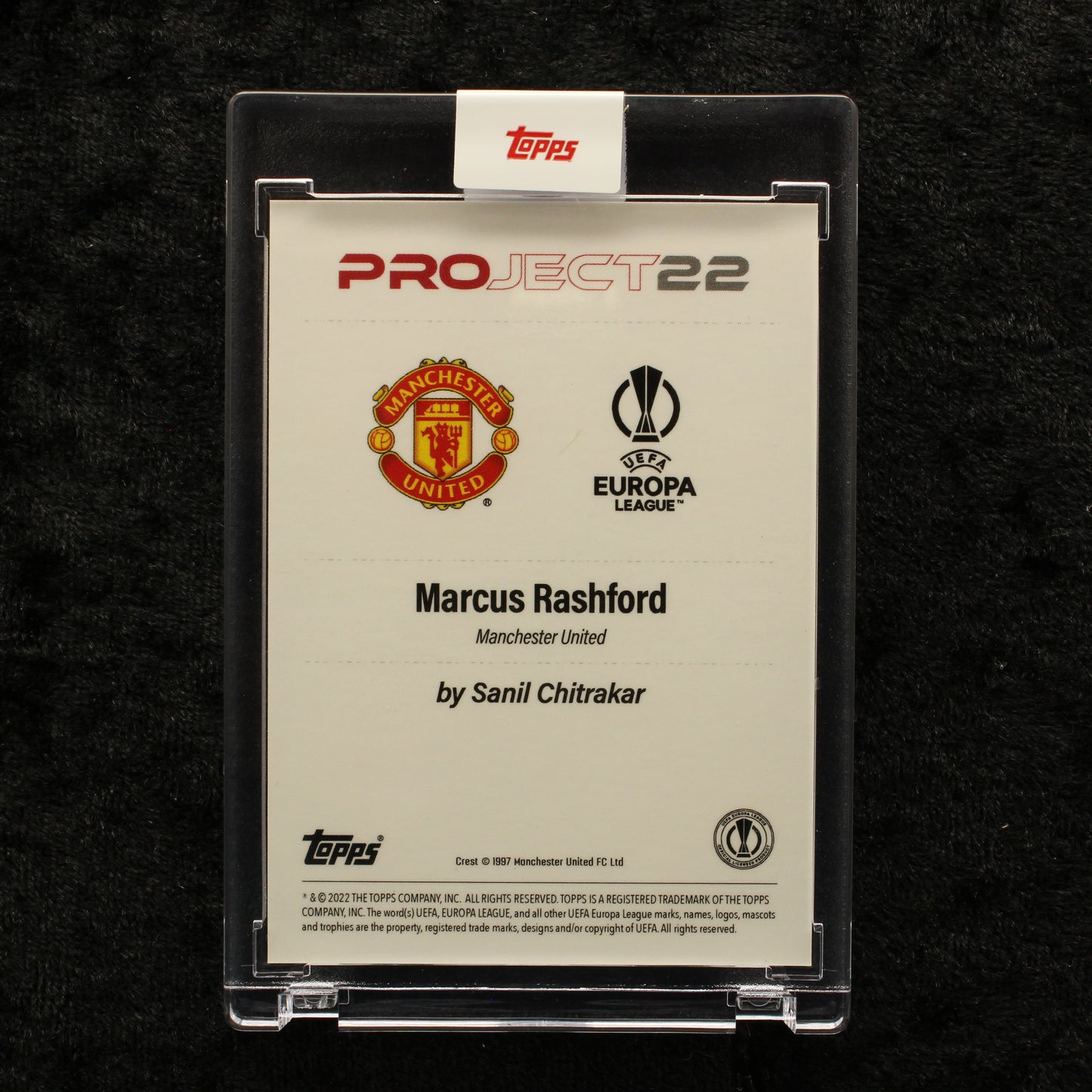 Topps Project 22 - Marcus Rashford Manchester United by Sanil Chitrakar