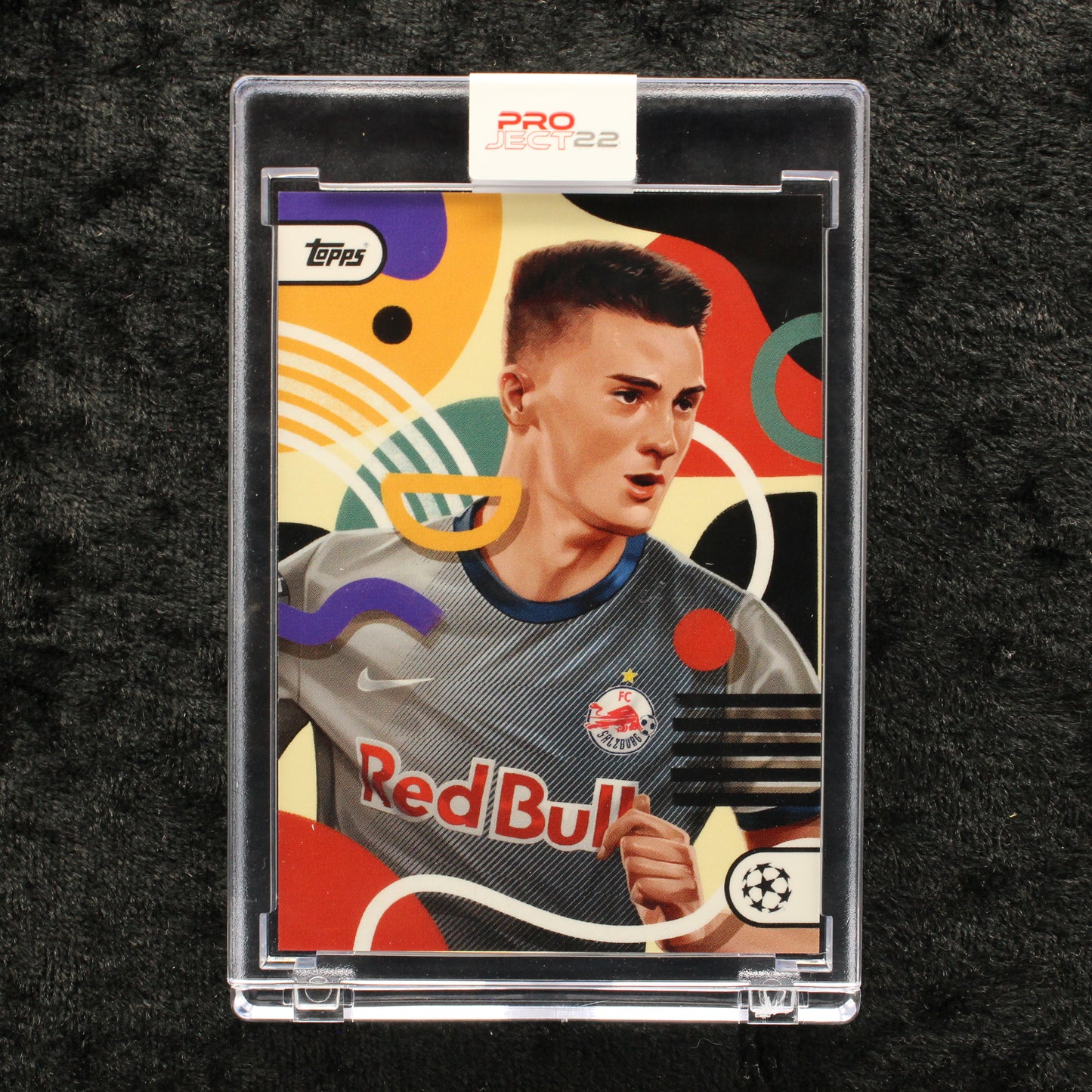 Topps Project 22 - Benjamin Sesko FC Salzburg by Bo Feng Lin