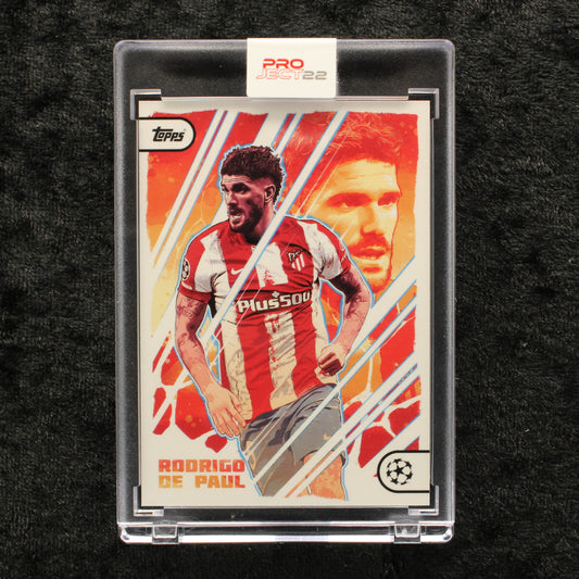 Topps Project 22 - Rodrigo De Paul Atletico de Madrid by John Guydo