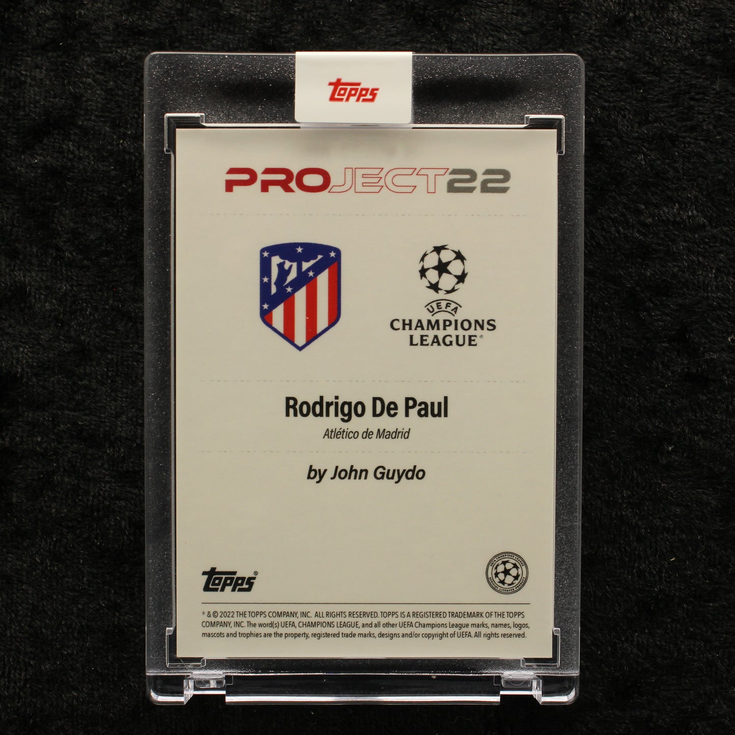 Topps Project 22 - Rodrigo De Paul Atletico de Madrid by John Guydo