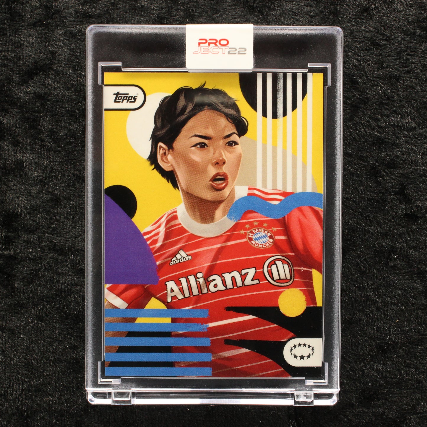 Topps Project 22 - Saki Kumagai FC Bayern München by Bo Feng Lin