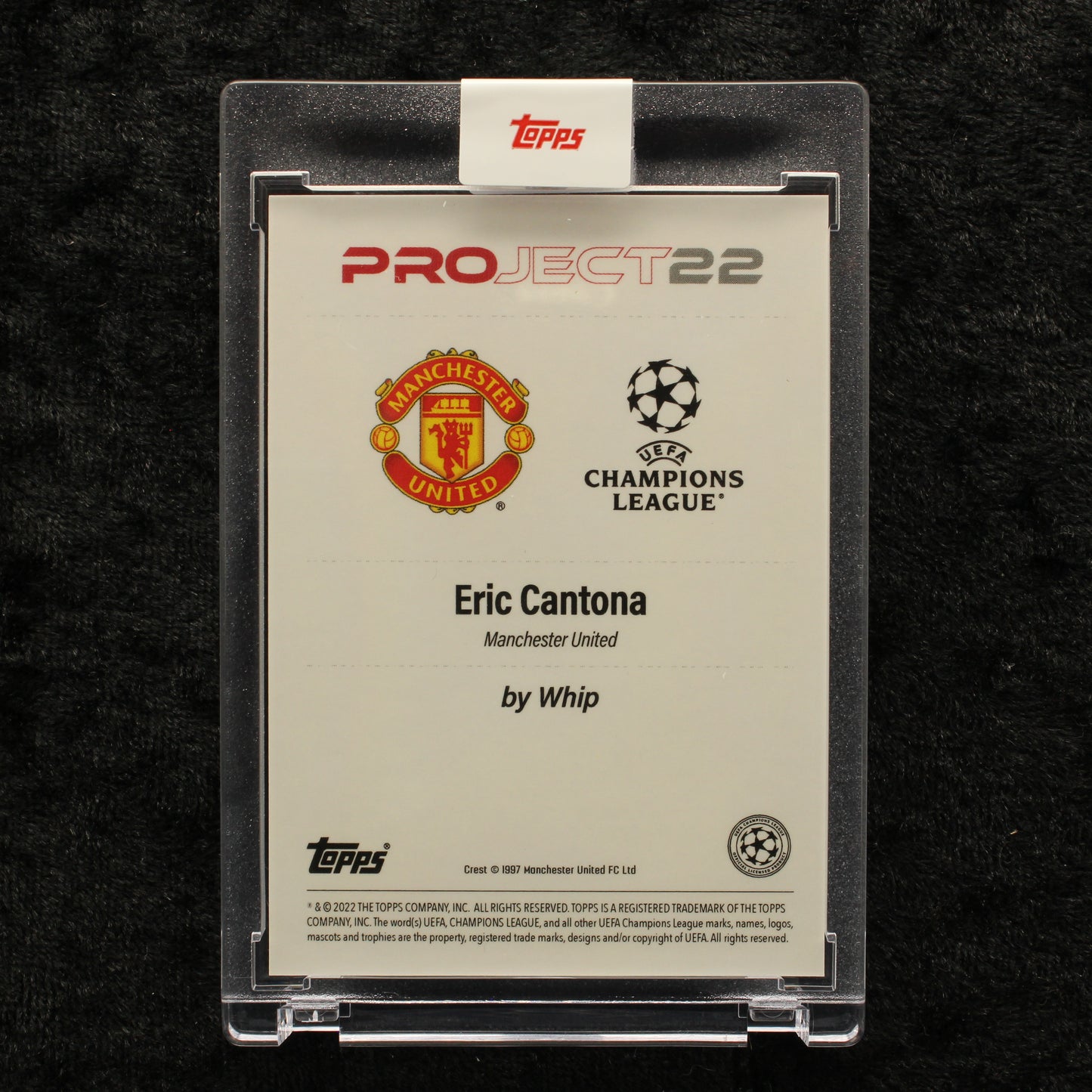 Topps Project 22 - Eric Cantona Manchester United by Whip