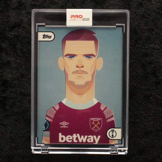 Topps Project 22 - Declan Rice West Ham United FC by Stanley Chow