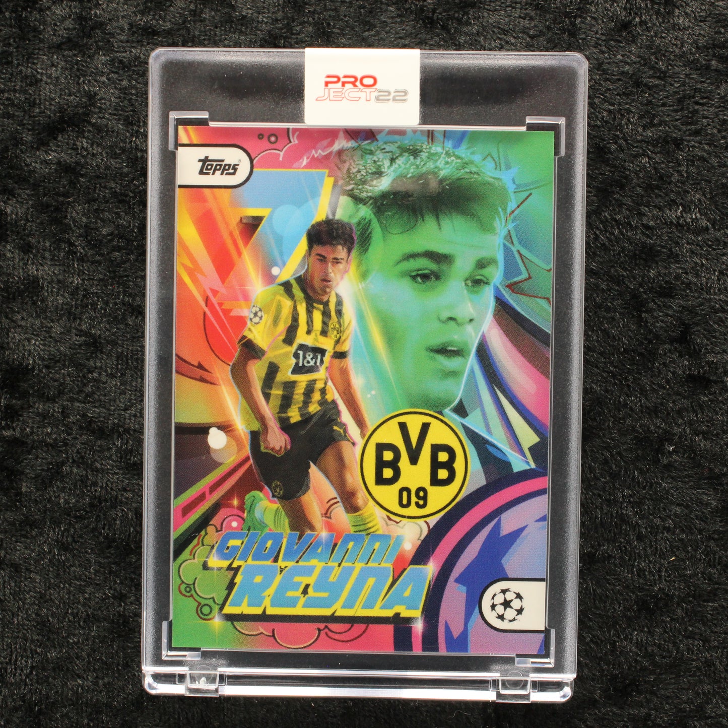Topps Project 22 - Giovanni Reyna Borussia Dortmund by Orlando Arocena