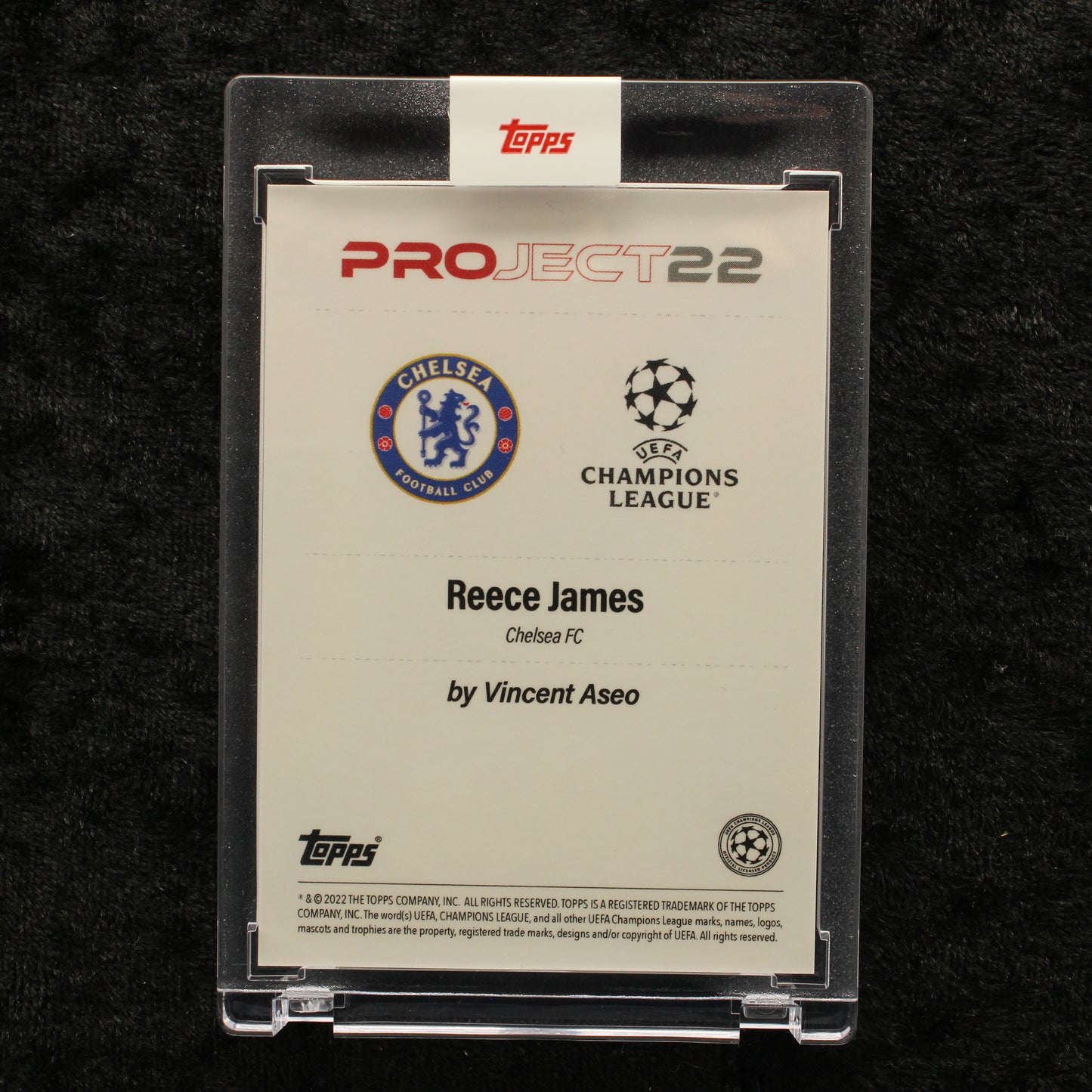 Topps Project 22 - Reece James Chelsea FC by Vincent Aseo