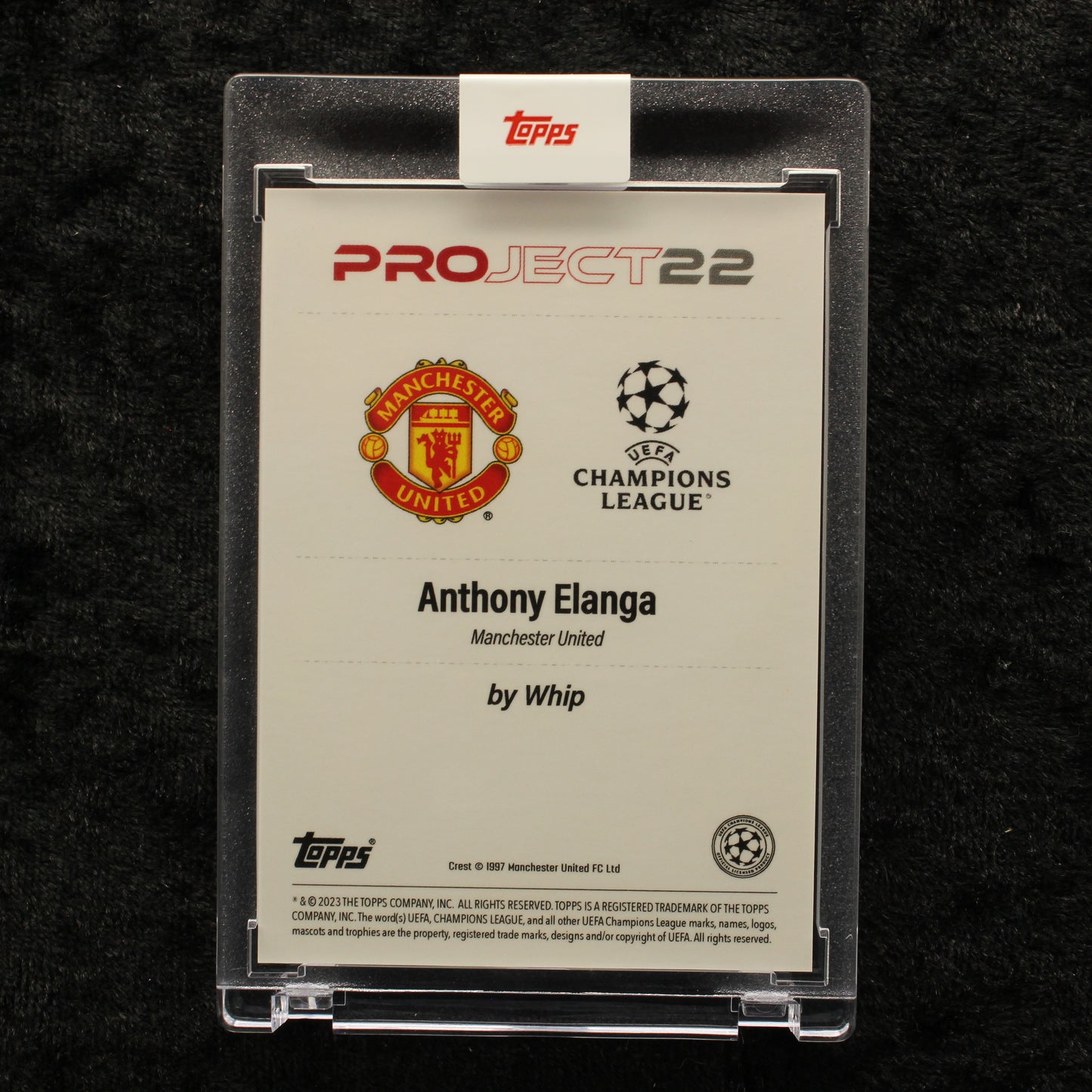 Topps Project 22 - Anthony Elanga Manchester United by Whip